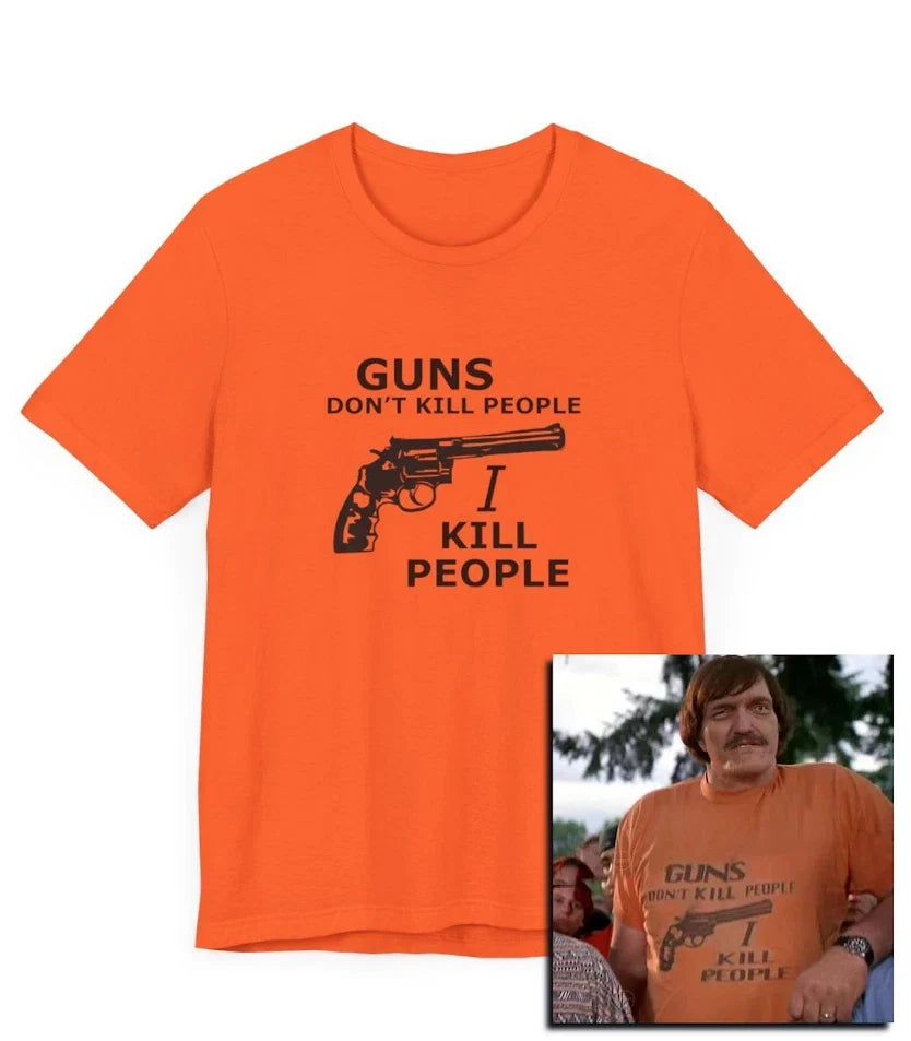 Guns Don't Kill People I Happy Gilmore, Mr. Larson, - Adult & Kids T-Shirts, Sweatshirts & Hoodies apparel design preview 1