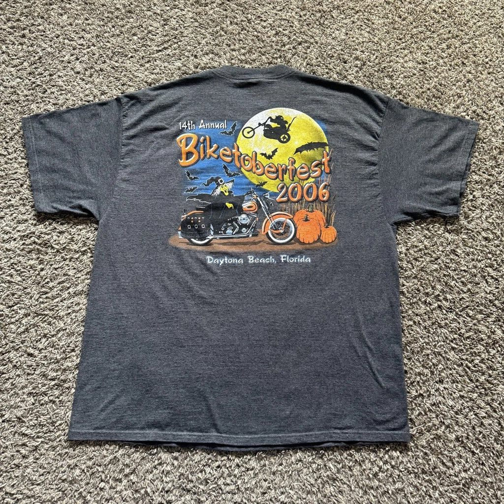 Y2K Biker Bikertoberfest Halloween 2XL XXL - Adult & Kids T-Shirts, Sweatshirts & Hoodies apparel design preview 1