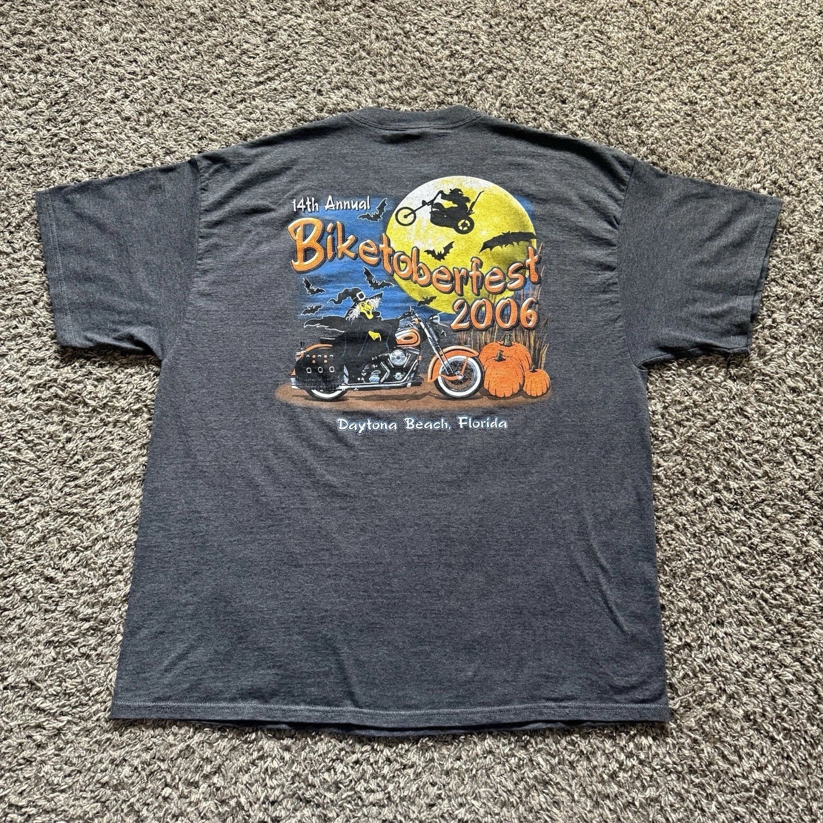 Y2K Biker Bikertoberfest Halloween 2XL XXL - Adult & Kids T-Shirts, Sweatshirts & Hoodies apparel design preview 1