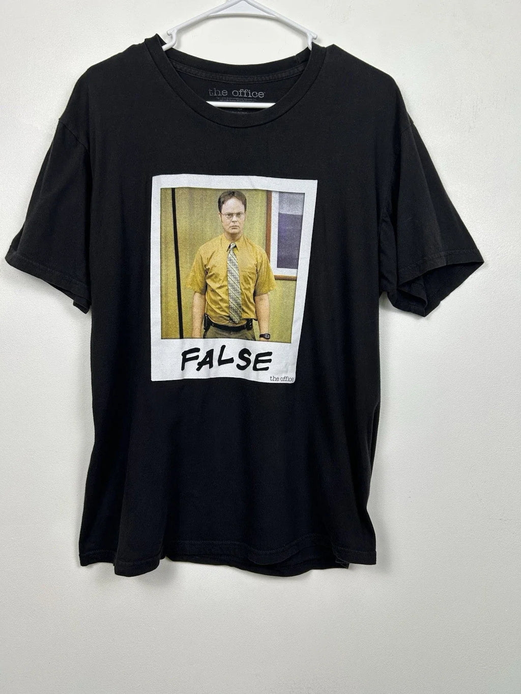 The Office Dwight Size Large Black Short Sleeve 100% - Adult & Kids T-Shirts, Sweatshirts & Hoodies apparel design preview 1