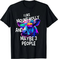 I Like MOUNT HOLLY And Maybe 3 People Simple City - Adult & Kids T-Shirts, Sweatshirts & Hoodies apparel design preview 1