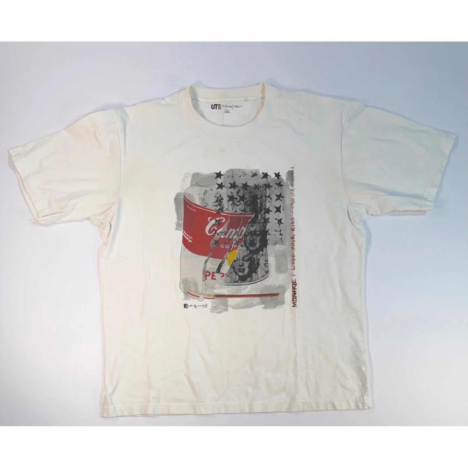 Uniqlo UT Andy Warhol Marilyn Monroe Campbells Soup - Adult & Kids T-Shirts, Sweatshirts & Hoodies apparel design preview 1