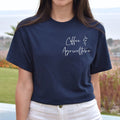 Coffee and agriculture pocket AG teacher Black Navy - Adult & Kids T-Shirts, Sweatshirts & Hoodies apparel design preview 1