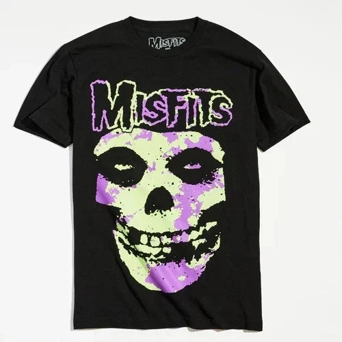 Misfits Cotton Graphic Mens Skull Punk Rock Band Y2K - Adult & Kids T-Shirts, Sweatshirts & Hoodies apparel design preview 1