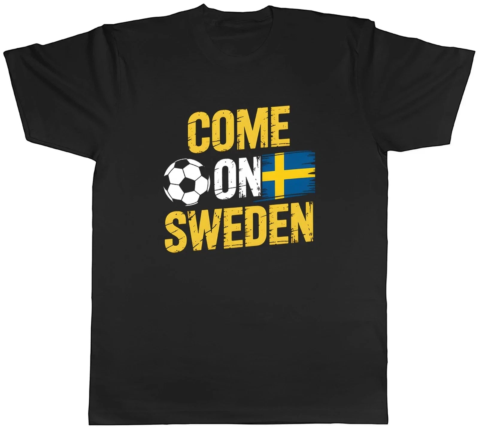 Come on Sweden Supporter Football Fan Mens Gift Top - Adult & Kids T-Shirts, Sweatshirts & Hoodies apparel design preview 1