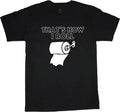 Funny Toilet paper Men for Dad Joke Humor Bathroom - Adult & Kids T-Shirts, Sweatshirts & Hoodies apparel design preview 1