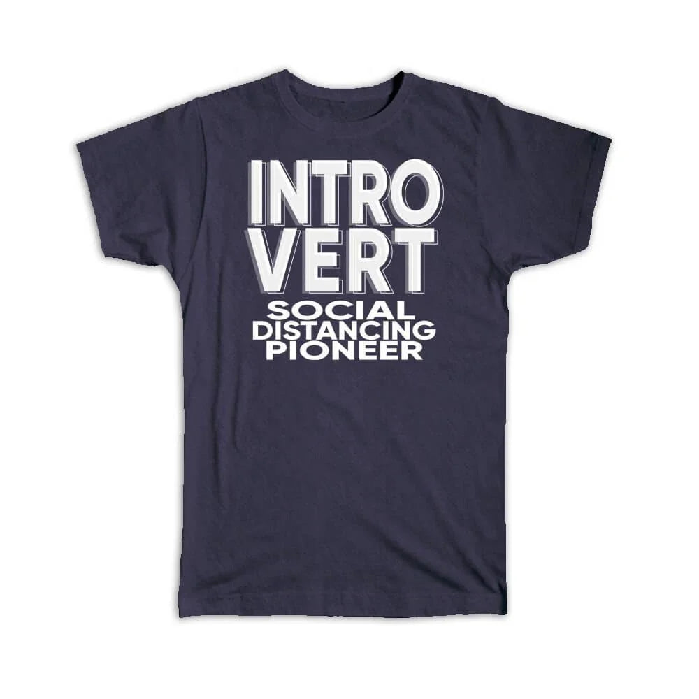 Gift For Social Distancing Pioneer Introvert Birthday - Adult & Kids T-Shirts, Sweatshirts & Hoodies apparel design preview 1