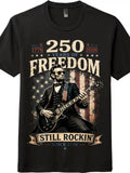 Patriotic Rock Guitar 250th Anniversary 4th of July - Adult & Kids T-Shirts, Sweatshirts & Hoodies apparel design preview 1