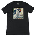 Gundam Deathscythe in the Great Wave off Kanagawa - Adult & Kids T-Shirts, Sweatshirts & Hoodies apparel design preview 1
