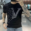 New Men Luxury Diamond Fashion Rhinestones High - Adult & Kids T-Shirts, Sweatshirts & Hoodies apparel design preview 1