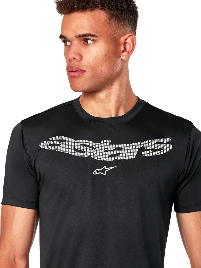 Alpinestars Night Performance Short Sleeve Black - Adult & Kids T-Shirts, Sweatshirts & Hoodies apparel design preview 1