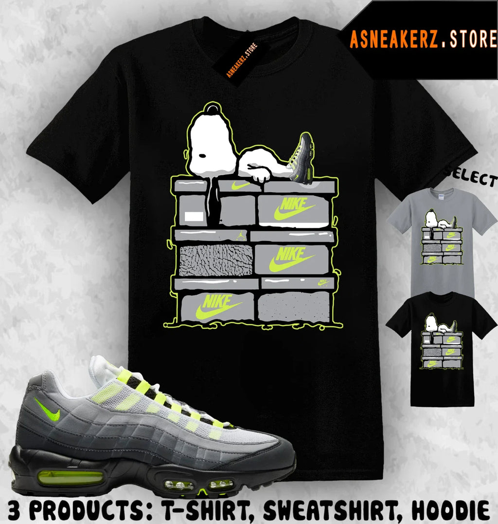 Matching AM 95 Big Bubble Neon 2026 To Match Sneaker - Adult & Kids T-Shirts, Sweatshirts & Hoodies apparel design preview 1
