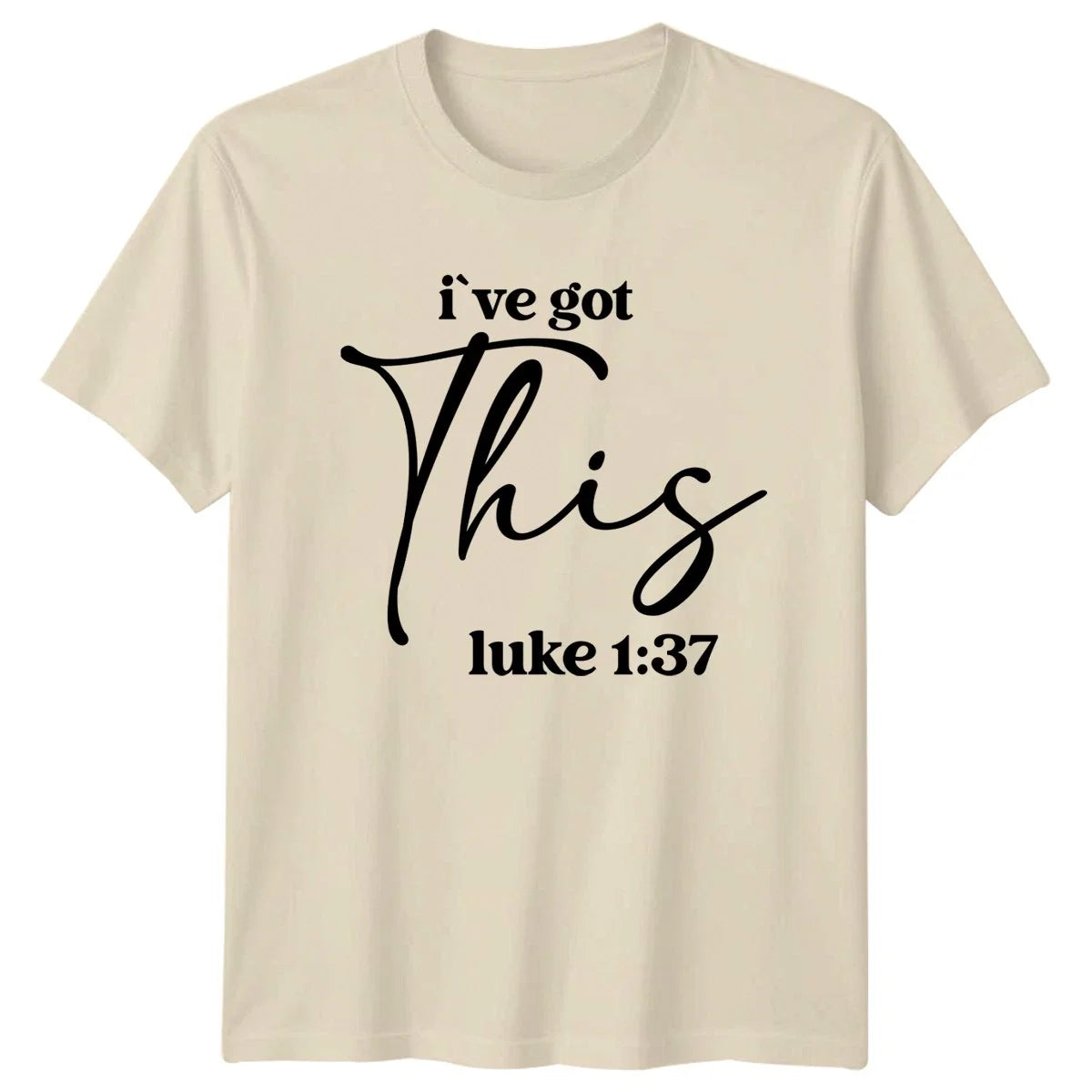 Ive Got This Luke 1:37 Bible Verse Faith Christian - Adult & Kids T-Shirts, Sweatshirts & Hoodies apparel design preview 1