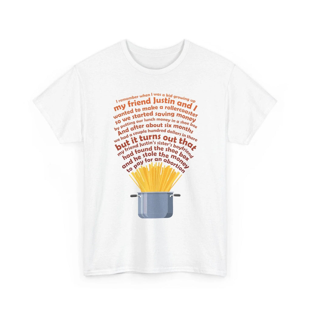 Justin's Sister's Boyfriend Childhood Story Meme - Adult & Kids T-Shirts, Sweatshirts & Hoodies apparel design preview 1