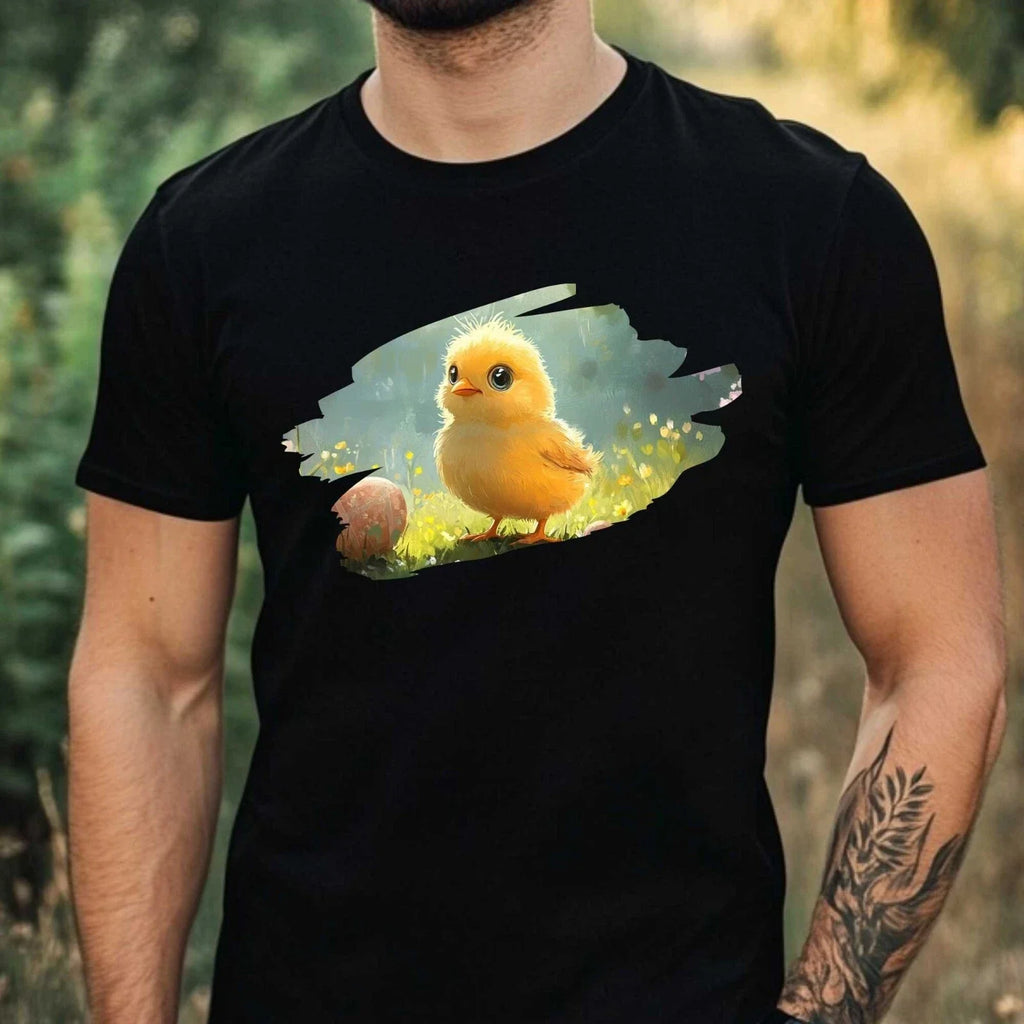 Mens Funny Easter Chick Print Cotton Size XS to 5XL - Adult & Kids T-Shirts, Sweatshirts & Hoodies apparel design preview 1