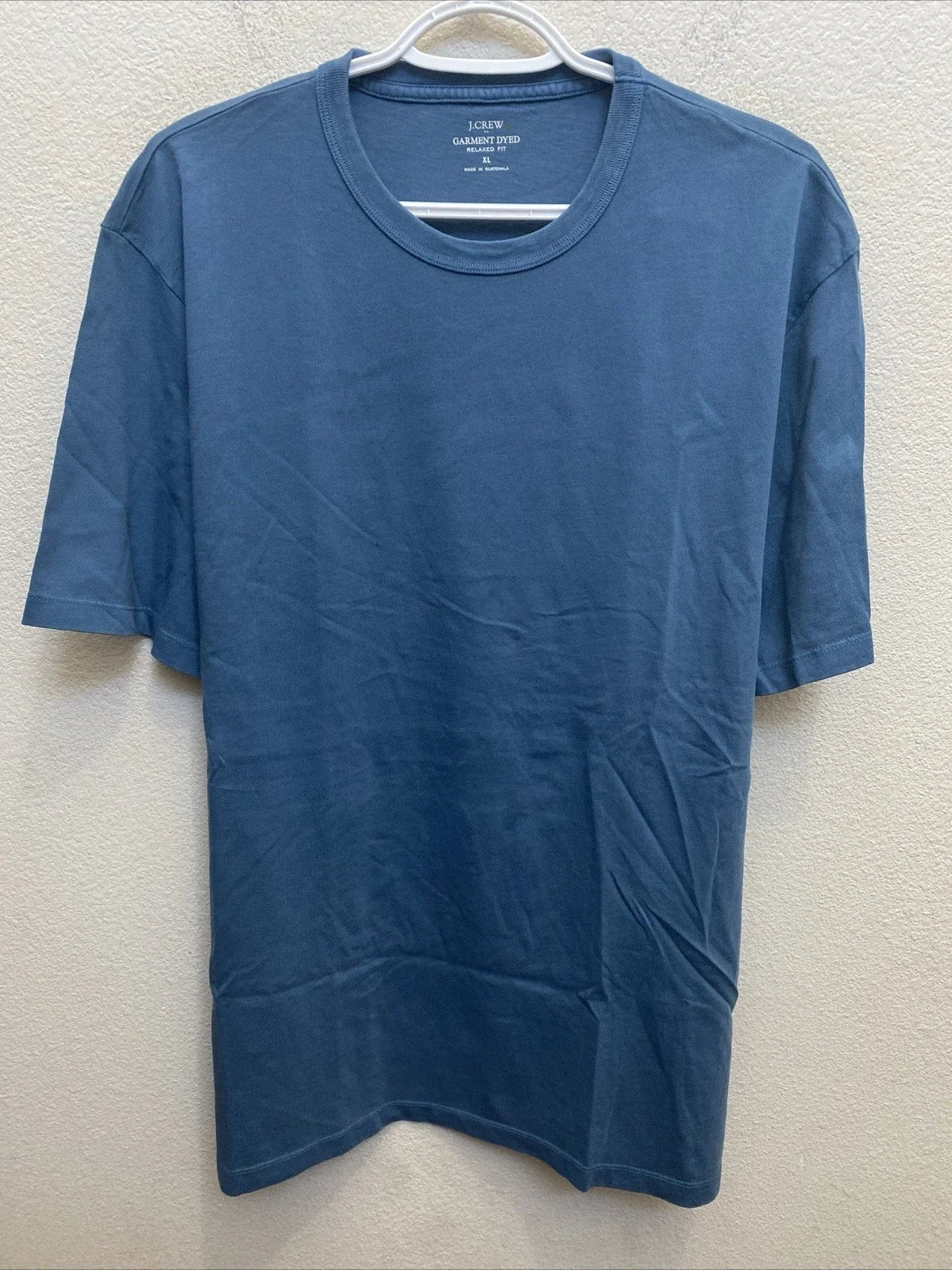 J.Crew Men's XL Extra Large Blue Garment Dyed Relaxed - Adult & Kids T-Shirts, Sweatshirts & Hoodies apparel design preview 1