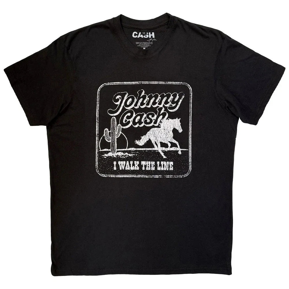 Johnny Cash I Walk The Line Premium Carbon - Adult & Kids T-Shirts, Sweatshirts & Hoodies apparel design preview 1