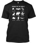 Simple Vintage Humor Funny Rare Animals Of World Made - Adult & Kids T-Shirts, Sweatshirts & Hoodies apparel design preview 1