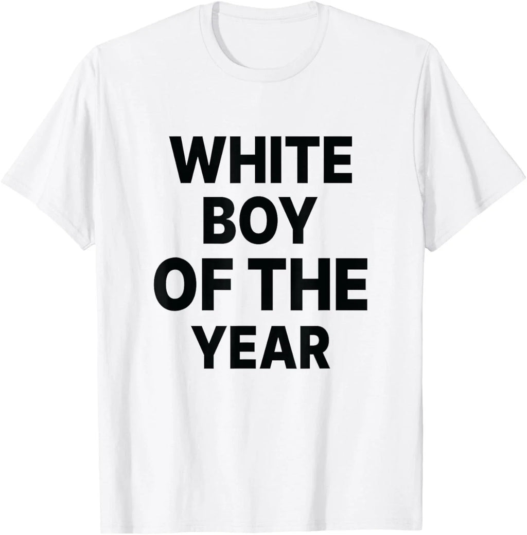 White Boy Of The Year Funny - Adult & Kids T-Shirts, Sweatshirts & Hoodies apparel design preview 1