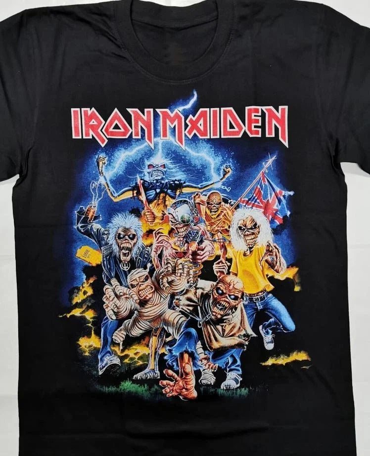Iron Maiden Best Of The Beast Vintage - Adult & Kids T-Shirts, Sweatshirts & Hoodies apparel design preview 1