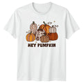 Hey Pumpkin Womens Boho Leopard Fall Thanksgiving - Adult & Kids T-Shirts, Sweatshirts & Hoodies apparel design preview 1