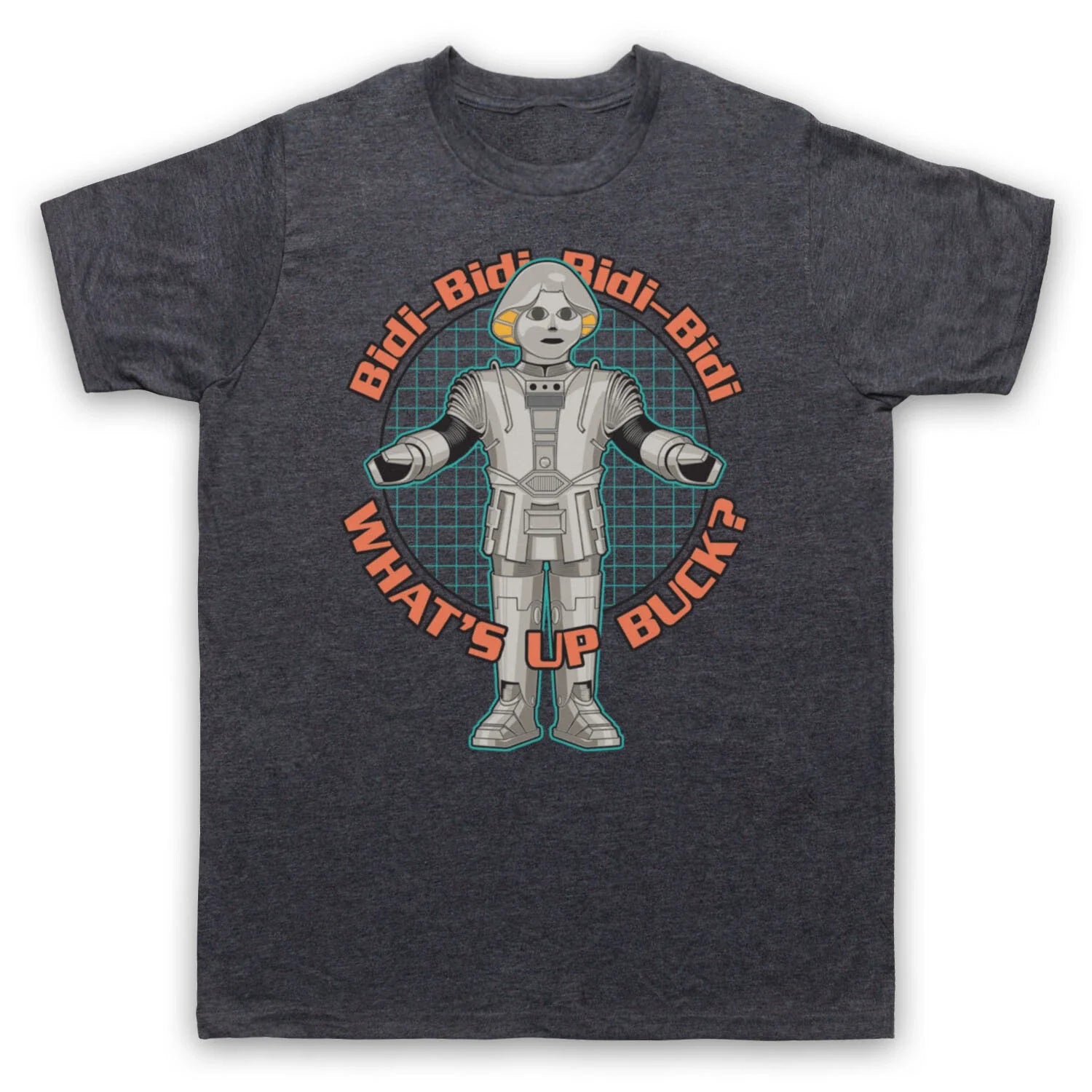 BUCK ROGERS TWIKI BIDI WHAT'S UP SCI FI TV ROBOT MENS - Adult & Kids T-Shirts, Sweatshirts & Hoodies apparel design preview 1