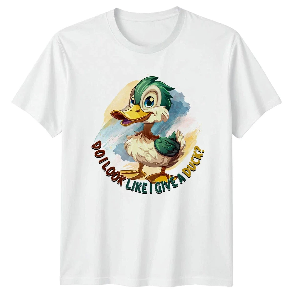 Do I Look Like Give Duck Pun Animal Humor Birthday - Adult & Kids T-Shirts, Sweatshirts & Hoodies apparel design preview 1