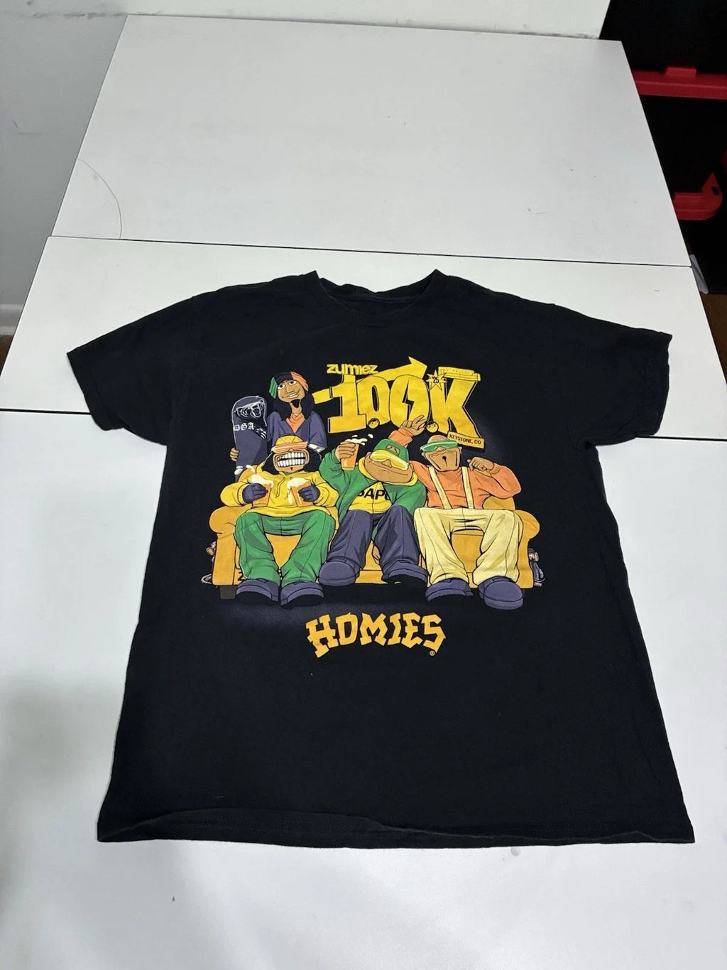 DGA Homies Medium Black Zumiez 100K Skateboarding - Adult & Kids T-Shirts, Sweatshirts & Hoodies apparel design preview 1