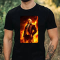 Mens George Washington On Fire Motif Cotton Size XS - Adult & Kids T-Shirts, Sweatshirts & Hoodies apparel design preview 1