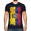Ecuador Grunge Flag Men Ecuadorian Jersey Gift - Adult & Kids T-Shirts, Sweatshirts & Hoodies apparel design preview 1
