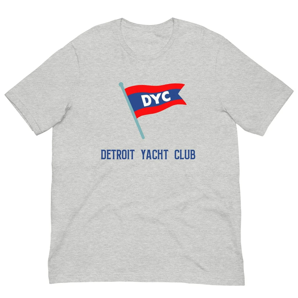 Vintage Retro Detroit Yacht Club Graphic For Men - Adult & Kids T-Shirts, Sweatshirts & Hoodies apparel design preview 1