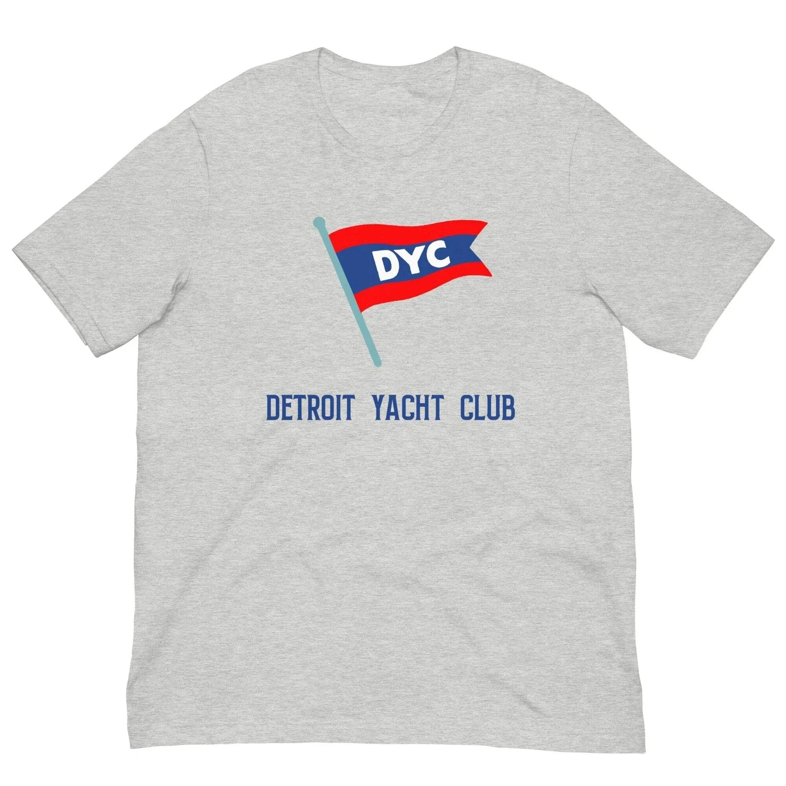 Vintage Retro Detroit Yacht Club Graphic For Men - Adult & Kids T-Shirts, Sweatshirts & Hoodies apparel design preview 1