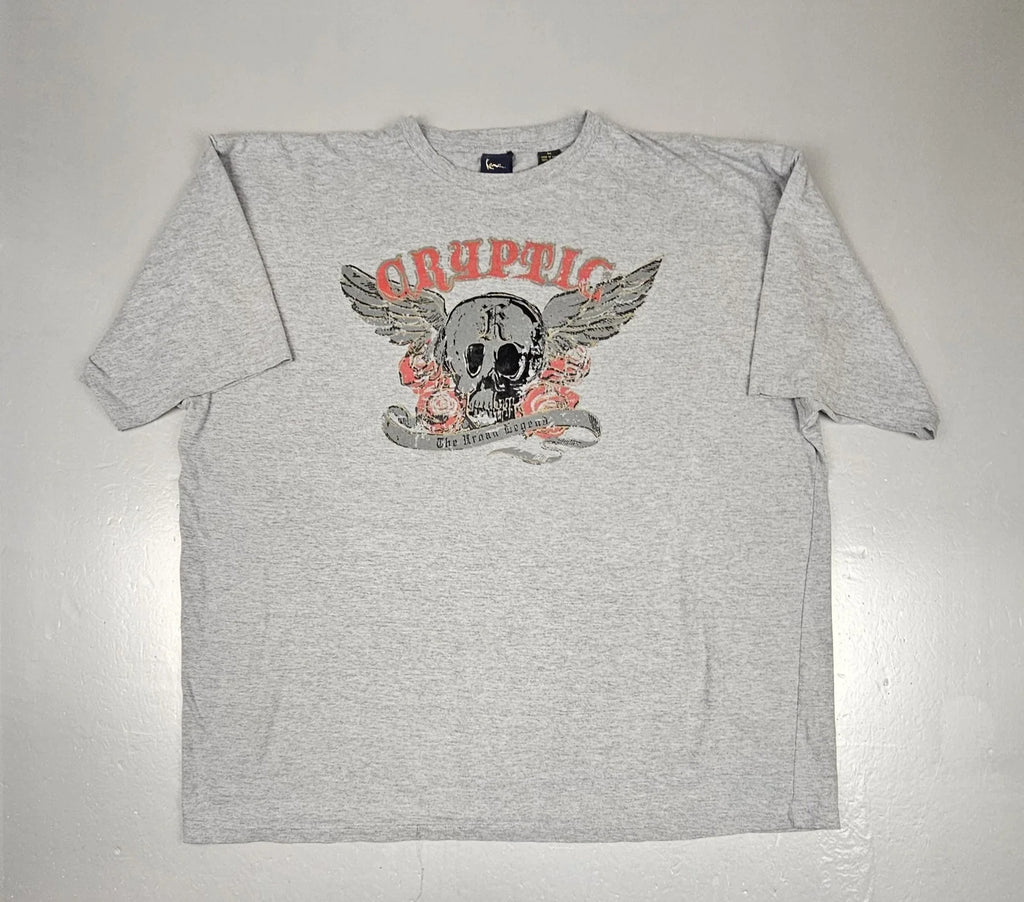 KANI GOLD Mens 4XL Vintage Gray Cryptic The Urban - Adult & Kids T-Shirts, Sweatshirts & Hoodies apparel design preview 1