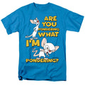 Pinky And The Brain Pondering - Adult & Kids T-Shirts, Sweatshirts & Hoodies apparel design preview 1