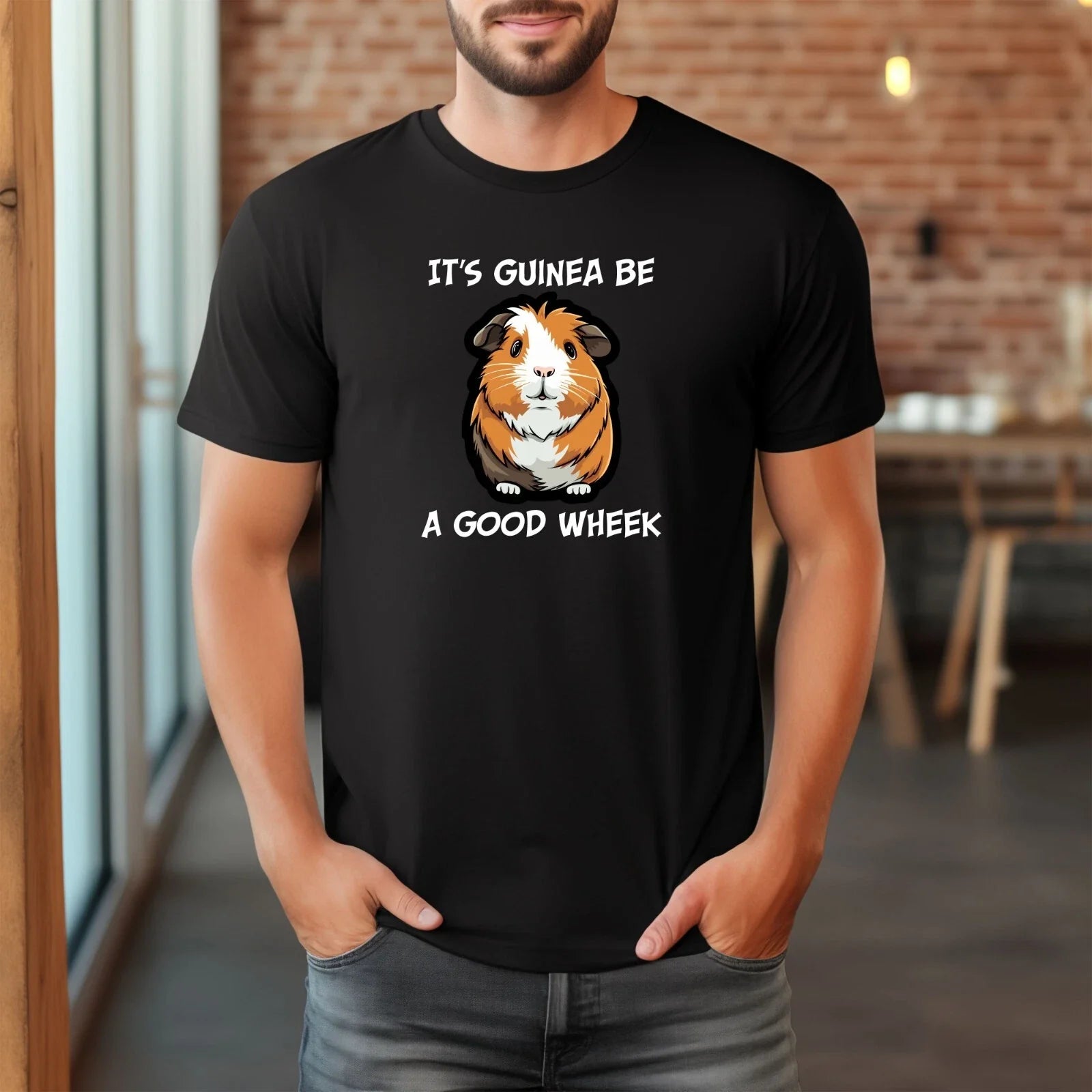 It's Guinea Be A Good Wheek Printed Lovely Pig Lovers - Adult & Kids T-Shirts, Sweatshirts & Hoodies apparel design preview 1