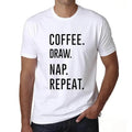 ULTRABASIC men's coffee drawing nap repetition draw - Adult & Kids T-Shirts, Sweatshirts & Hoodies apparel design preview 1