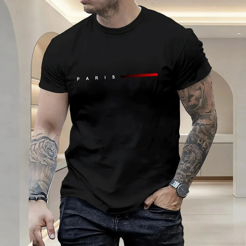 Men's Paris Print Stylish Street Fashion Normal Fit - Adult & Kids T-Shirts, Sweatshirts & Hoodies apparel design preview 1