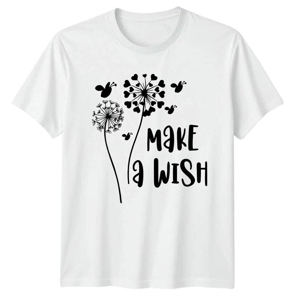 Make A Wish Nature Motivation Inspirational Birthday - Adult & Kids T-Shirts, Sweatshirts & Hoodies apparel design preview 1