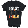 You Can Never Have Too Many Guitars Music Gift - Adult & Kids T-Shirts, Sweatshirts & Hoodies apparel design preview 1