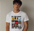All This Radio But No Head Funny Joke White Graphic - Adult & Kids T-Shirts, Sweatshirts & Hoodies apparel design preview 1