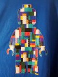 Lego x Target XL Mens Blue Short Sleeve Minifigure - Adult & Kids T-Shirts, Sweatshirts & Hoodies apparel design preview 1