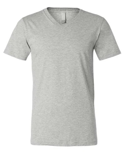 BELLA CANVAS Unisex Heather CVC V-Neck 3005CVC - Adult & Kids T-Shirts, Sweatshirts & Hoodies apparel design preview 1