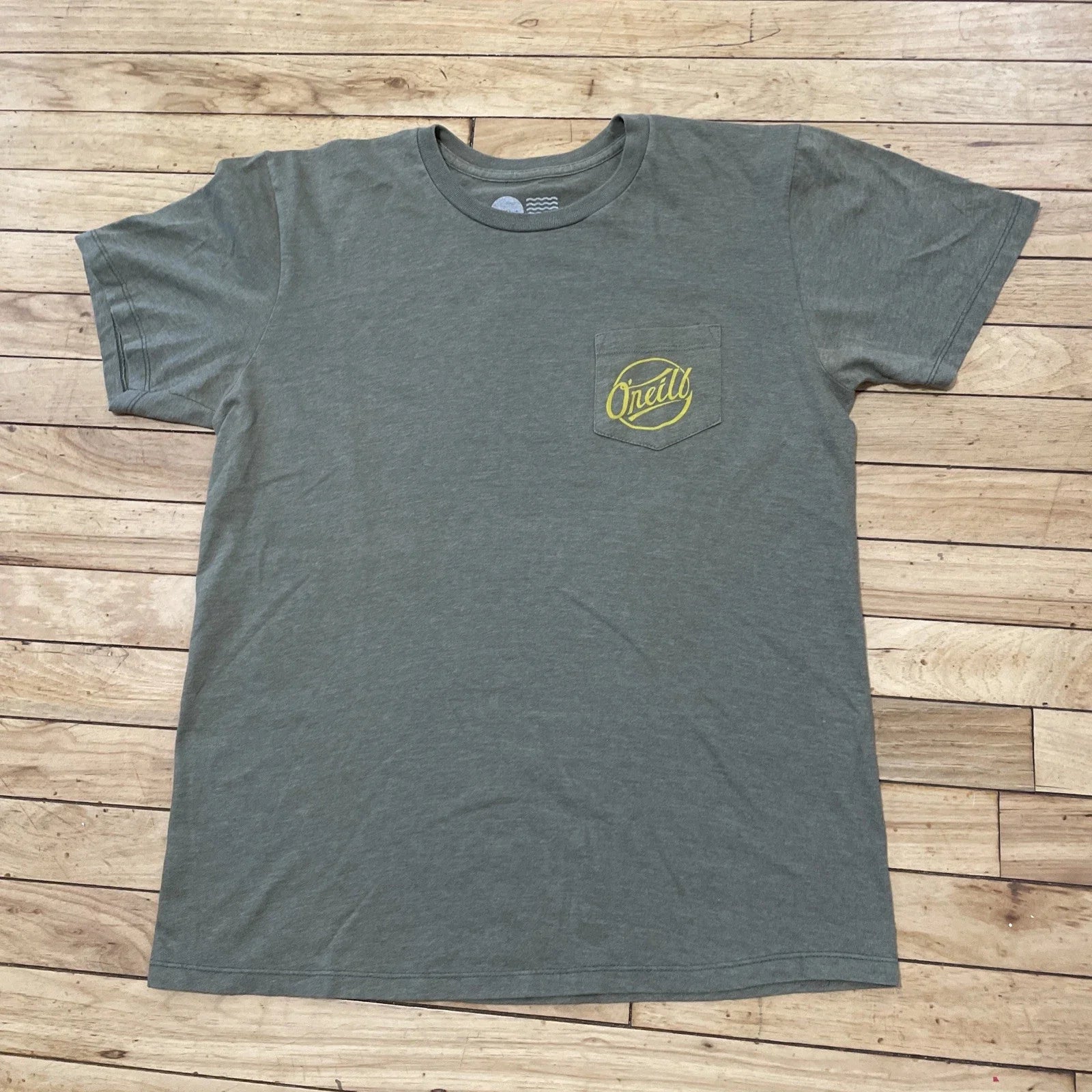 O'Neill Y2k Surf Men M Modern Fit Olive Green Yellow - Adult & Kids T-Shirts, Sweatshirts & Hoodies apparel design preview 1