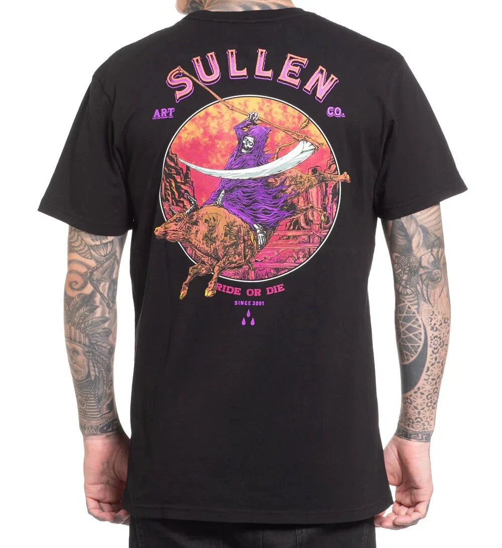 Sullen Pin Up Street Americana Metal Tattoo Art Mens - Adult & Kids T-Shirts, Sweatshirts & Hoodies apparel design preview 1