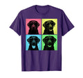 Labrador Pop Art Funny Black Lab Dog Lover Photo - Adult & Kids T-Shirts, Sweatshirts & Hoodies apparel design preview 1
