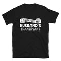 I Survived My Husband Transplant Recipient Ribbon - Adult & Kids T-Shirts, Sweatshirts & Hoodies apparel design preview 1