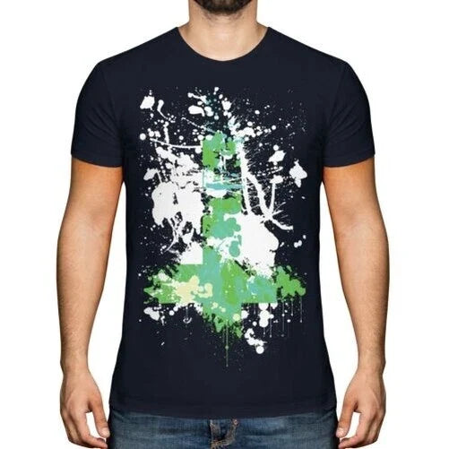 Grunge Cross Printed Hipster Gradasso Graphic - Adult & Kids T-Shirts, Sweatshirts & Hoodies apparel design preview 1