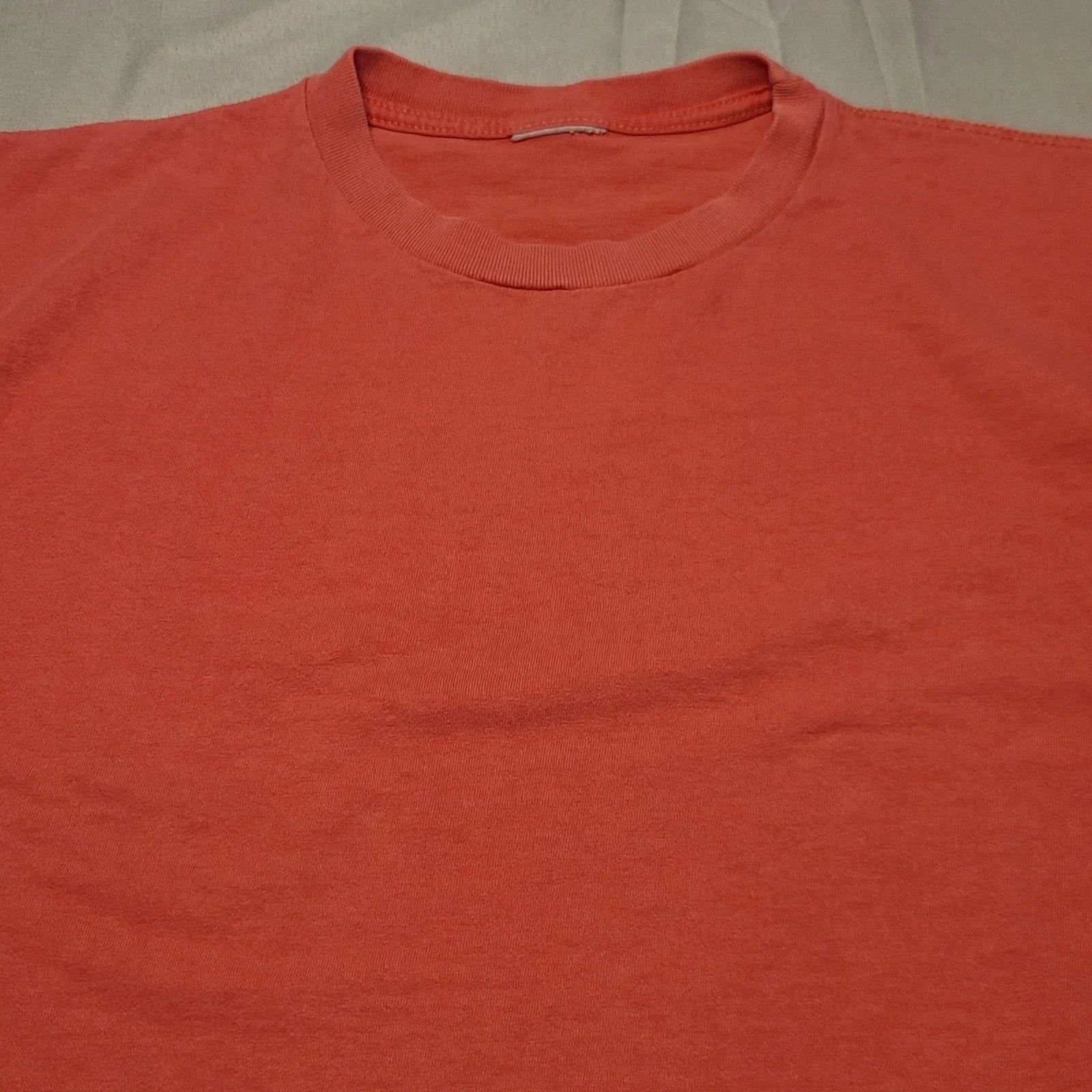 Unbranded Mens XL Salmon Pink Short Sleeve Crewneck - Adult & Kids T-Shirts, Sweatshirts & Hoodies apparel design preview 1