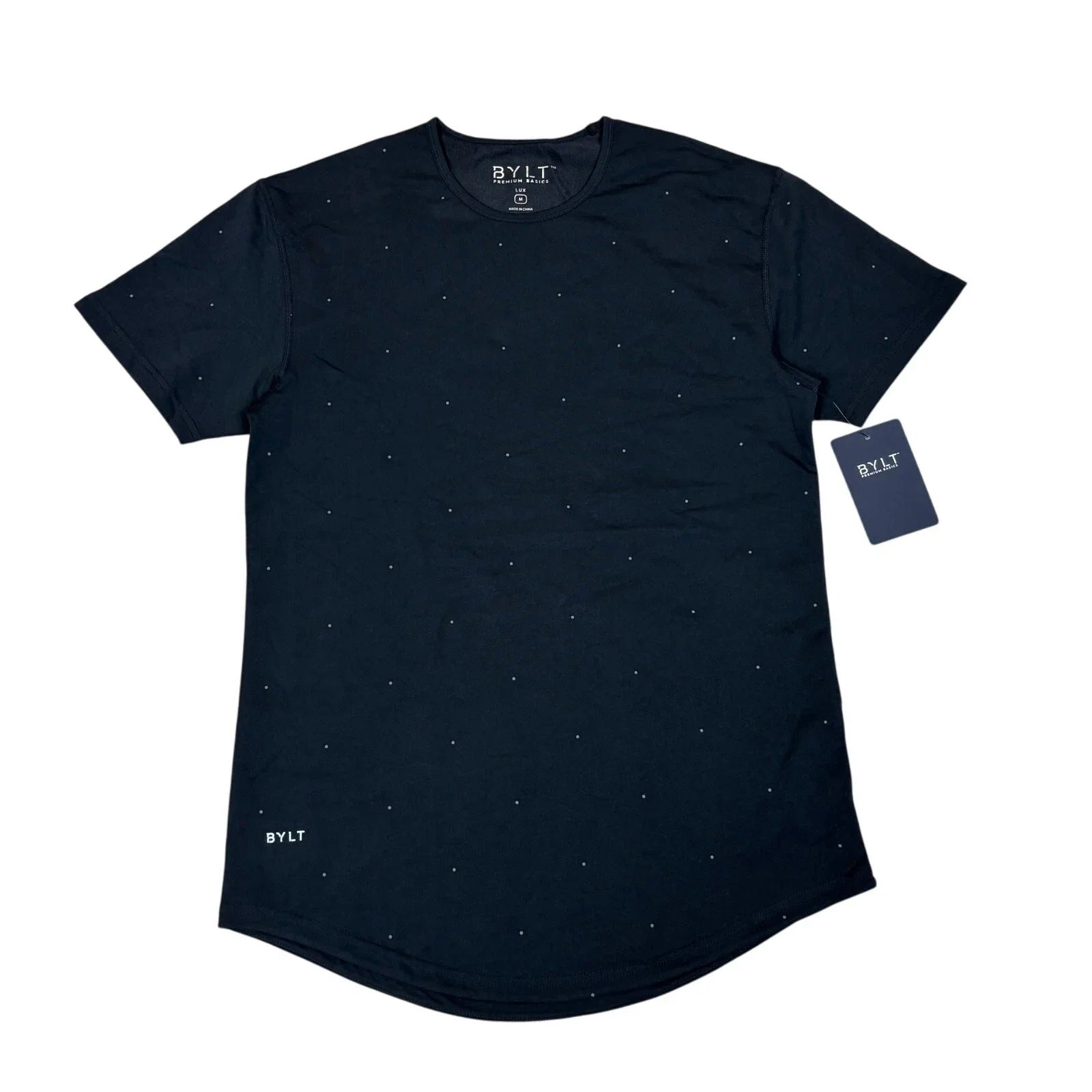 NWT Bylt Premium Basics Drop Cut Lux Polka Dot Men's - Adult & Kids T-Shirts, Sweatshirts & Hoodies apparel design preview 1
