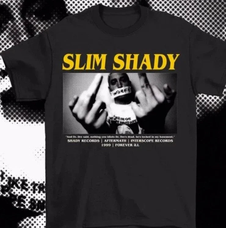 Eminem Slim Shady LP Vintage Hip Hop - Adult & Kids T-Shirts, Sweatshirts & Hoodies apparel design preview 1